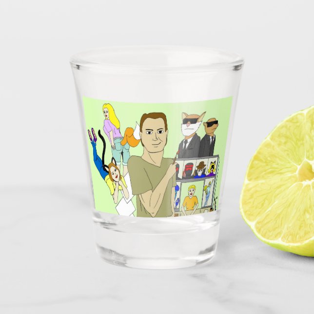 Copo De Shot perfil (Frente)