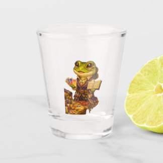 Copo De Shot Personagem Sapo Designer de Reino