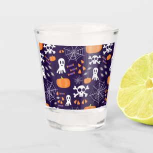 Copo De Shot Personagens Divertidos e Assustadores de Halloween