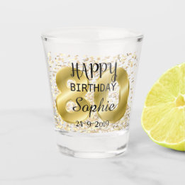 Copo De Shot Personalizado 80º Aniversário