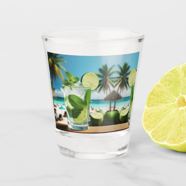 Copo de Shot Personalizado Caipirinha (Frente)