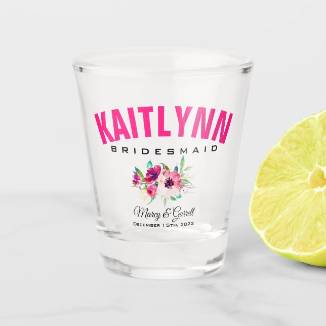 COPO DE SHOT PERSONALIZADO PARA DAMAS DE HONRA FES (Frente)