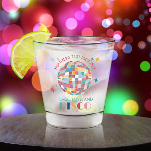 Copo De Shot Personalizado para Festa de aniversário de Paz, Am