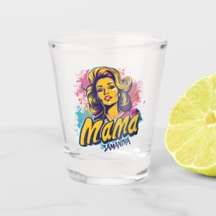 Copo De Shot Personalizado Retro Mama Pop Art (14)