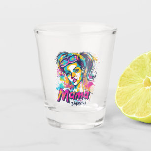 Copo De Shot Personalizado Retro Mama Pop Art (18)