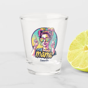 Copo De Shot Personalizado Retro Mama Pop Art (19)