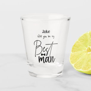Copo De Shot Personalizado Você Será Meu Melhor Homem