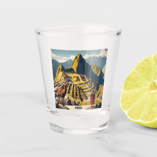 Copo De Shot Peru Machu Picchu