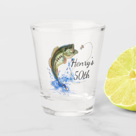 Copo De Shot Pesca 50ª Festa de aniversário