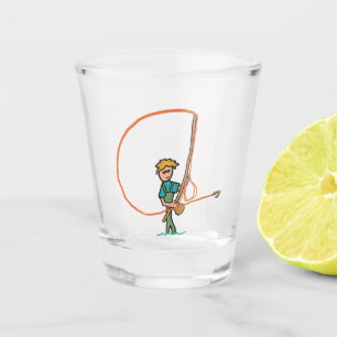 Copo De Shot Pesca com mosca