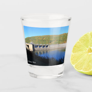 Copo De Shot Picturesque Reserva da barragem de Souvenir Kinzua