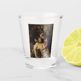 Copo De Shot Pietà (Maria e Jesus) (por Adam Elsheimer)