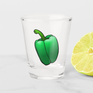 Copo De Shot Pimentão Verde