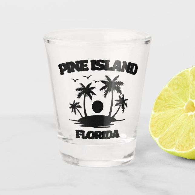 Copo De Shot Pine Island Florida (Frente)