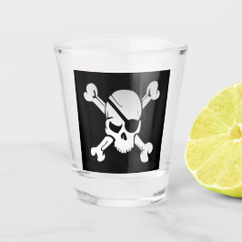 Copo De Shot Piratas de Vidro Shot