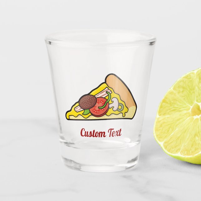 Copo De Shot Pizza Slice (Frente)