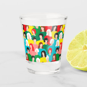 Copo De Shot Poder das raparigas