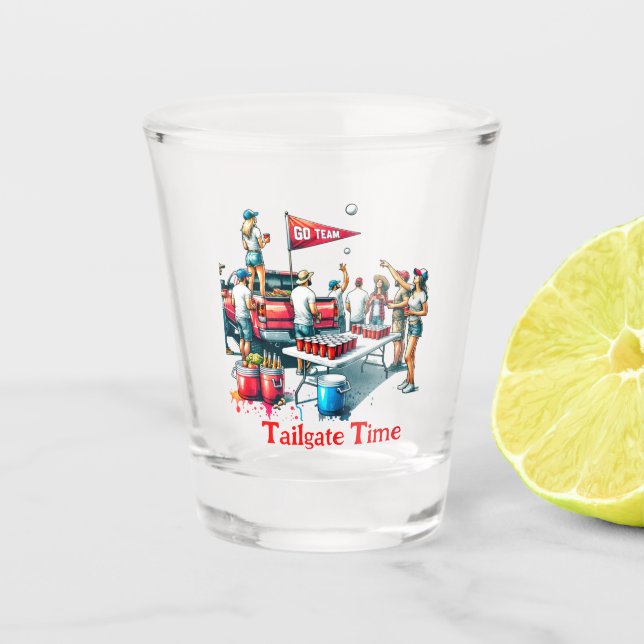 Copo De Shot Pong De Beer Do Tempo De Personalização (Frente)