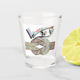 Copo De Shot "Por que não" é um vidro quente sem limites