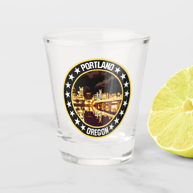 Copo De Shot Portland (Frente)