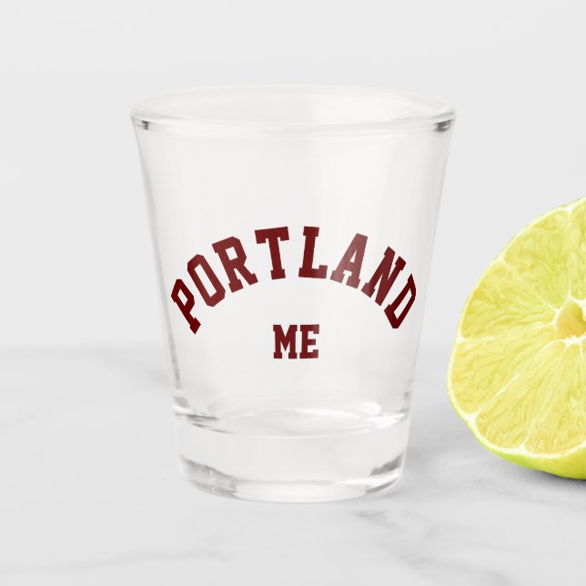 Copo De Shot Portland, Maine (Frente)