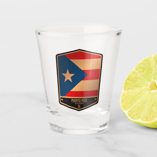 Copo De Shot Porto Rico (Frente)