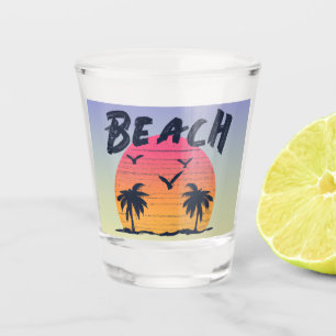 Copo De Shot Praia/costeiro/tropical/Havaí