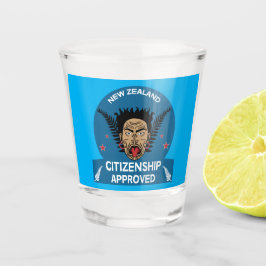 Copo De Shot Presente de cidadania neozelandesa | Novo cidadão 