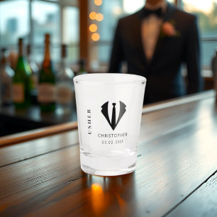 Copo De Shot Presente de Festa de casamento de Nome de Usuário
