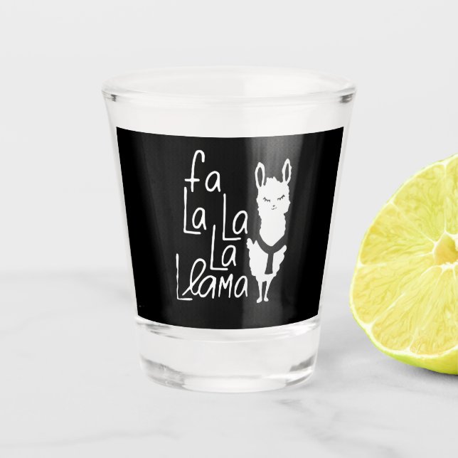 Copo De Shot Presente Llama| Llama Funny (Frente)