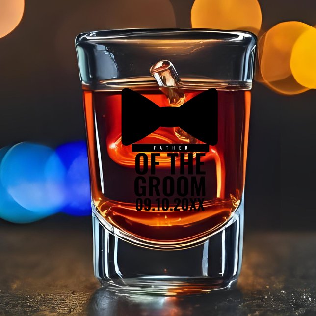 Copo De Shot Presente personalizado do Dia do Casamento do Cava (Criador carregado)