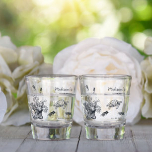 Copo De Shot Presente personalizado para festa de despedida de