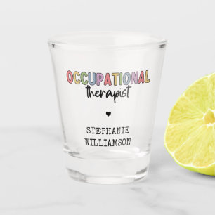 Copo De Shot Presentes de OT Terapêutica Ocupacional Personaliz