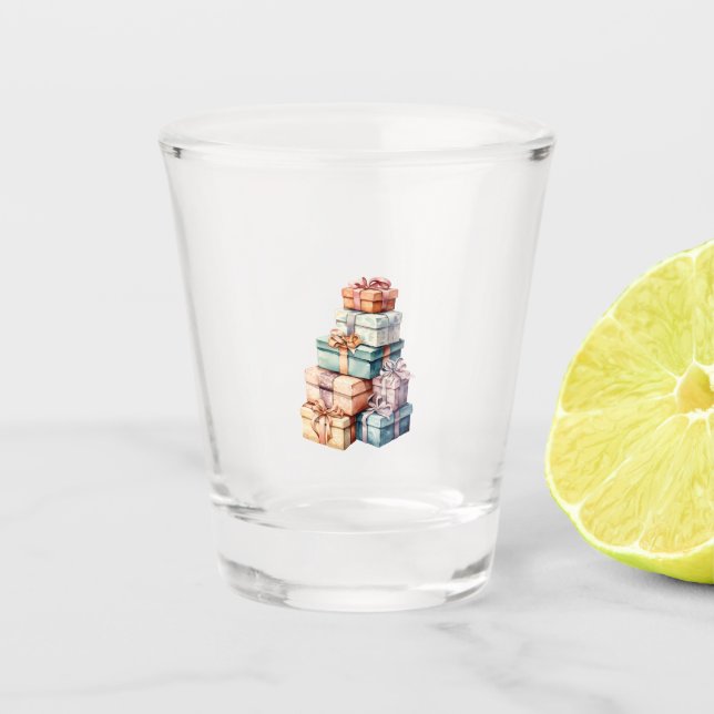 Copo De Shot presentes gerados por ia (Frente)