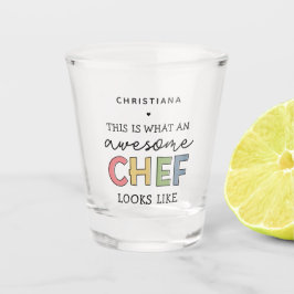 Copo De Shot Presentes personalizados incríveis de chef | Melho