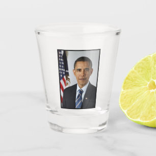 Copo De Shot Presidente americano Barack Obama na Casa Branca
