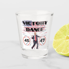 Copo De Shot Presidente Trump Victory Dance Shot Glass