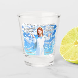 Copo De Shot Pressuposição de Ruas. Maria no Céu