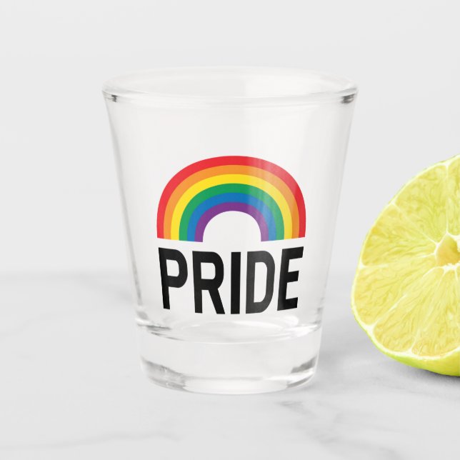 Copo De Shot Pride Rainbow (Frente)