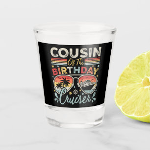 Copo De Shot Primo das Férias do Cruzador de Aniversário