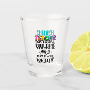 Copo De Shot Professor Espanhol Apenas Porque Multitarefa De Te