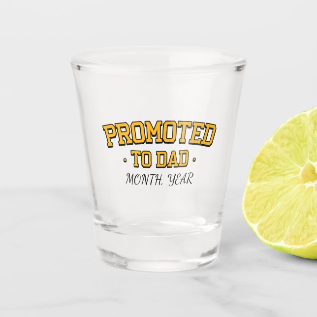 COPO DE SHOT PROMOVIDO A PAI - PERSONALIZADO (Frente)
