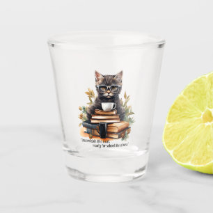 Copo De Shot Pronto Para A Escola Como Um Chefe
