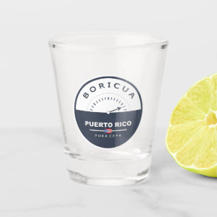 Copo De Shot Puerto Rico Boricua de Pura Cepa