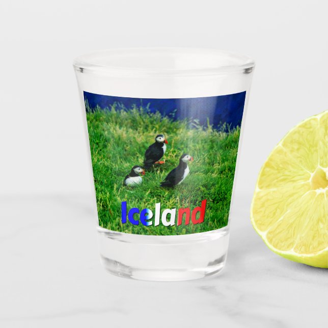 Copo De Shot Puffins (Frente)