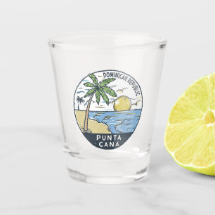 Copo De Shot Punta Cana República Dominicana Vintage