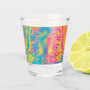 Copo De Shot PYTHON - fractal decorativo moderno -