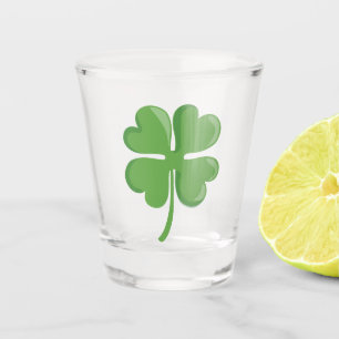 Copo De Shot Quatro Folhas