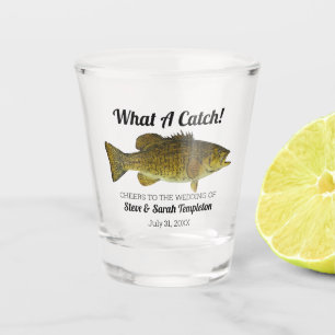 Copo De Shot Que Favor de Casamento de Boca-Pequena Pesca