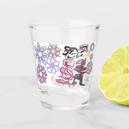 Copo De Shot Quebra-Nozes e Ballet de inverno